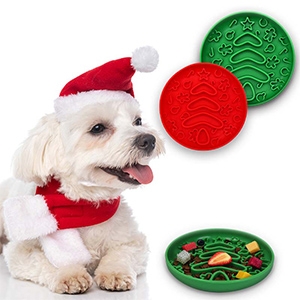 Christmas pet slow feeder