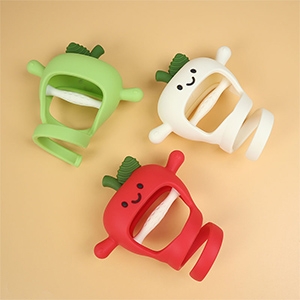 BPA free apple teether