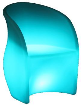 led illuminated furniture chair(图1)